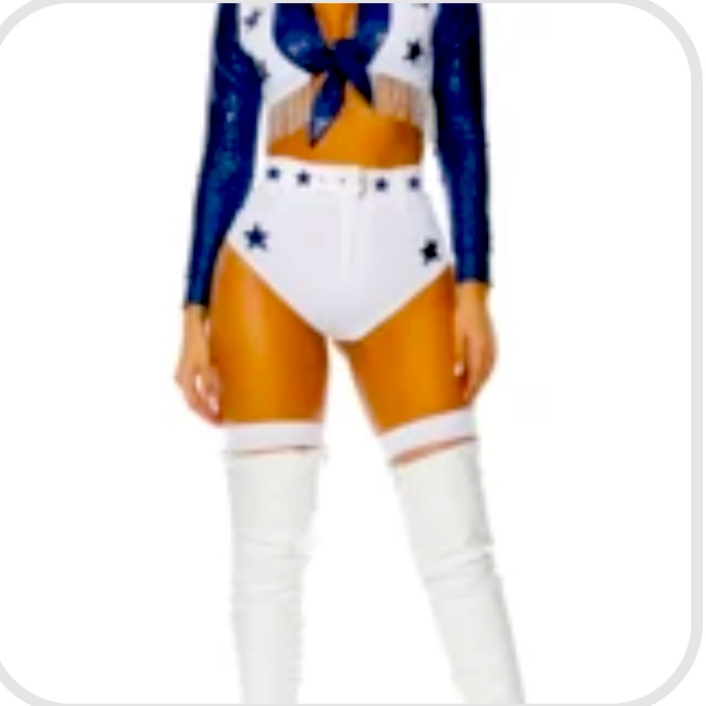 Dallas cowboys cheerleader costume